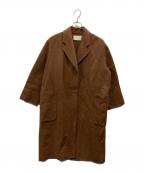 TODAYFULトゥデイフル）の古着「Wool Over Coat」｜ブラウン