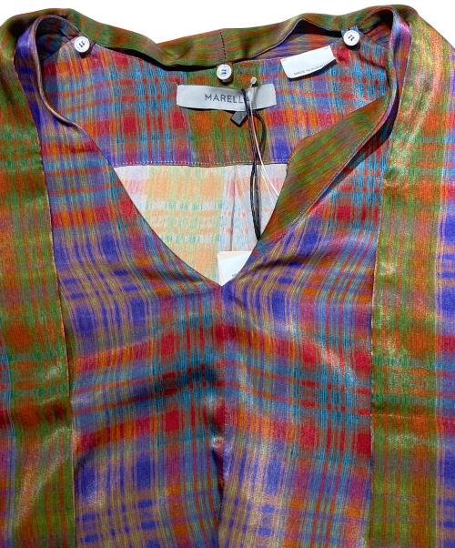 MARELLA（マレーラ）MARELLA (マレーラ) ブラウス マルチカラー サイズ:40の古着・服飾アイテム