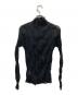 ISSEY MIYAKE (イッセイミヤケ) シフォンツイストブラウス ブラック サイズ:2：20000円