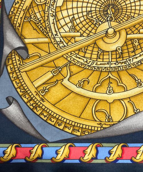 HERMES（エルメス）HERMES (エルメス) カレ70 夢の空間 REVES D'ESPACE ブルーの古着・服飾アイテム