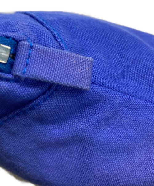 HERMES（エルメス）HERMES (エルメス) ボリードポーチ ブルーの古着・服飾アイテム