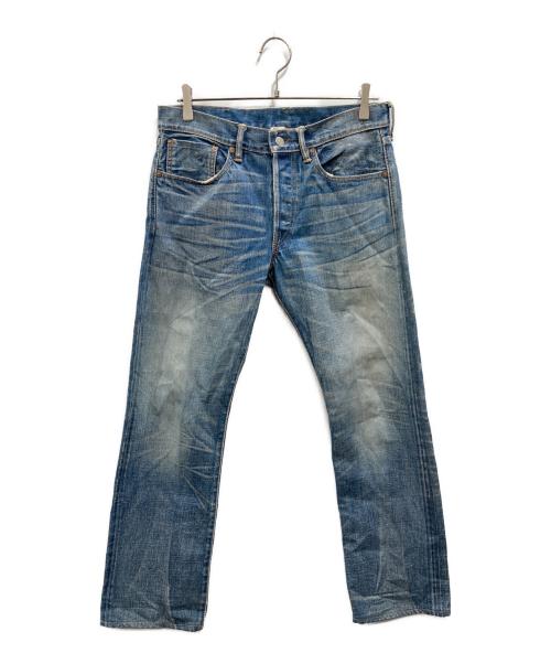 RRL（ダブルアールエル）RRL (ダブルアールエル) LOW STRAIGHT LEGデニムパンツ インディゴ サイズ:30×32の古着・服飾アイテム