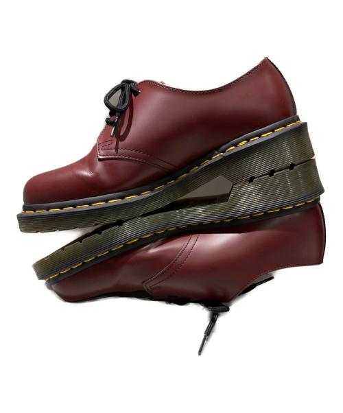 Dr.Martens（ドクターマーチン）Dr.Martens (ドクターマーチン) 3ホールシューズ ボルドー サイズ:UK6の古着・服飾アイテム