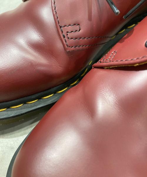 Dr.Martens（ドクターマーチン）Dr.Martens (ドクターマーチン) 3ホールシューズ ボルドー サイズ:UK6の古着・服飾アイテム