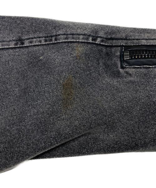 DIESEL（ディーゼル）DIESEL (ディーゼル) デニム ダブルライダースジャケット ブラック サイズ:Sの古着・服飾アイテム