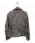 DIESEL (ディーゼル) デニム ダブルライダースジャケット ブラック サイズ:S：15000円