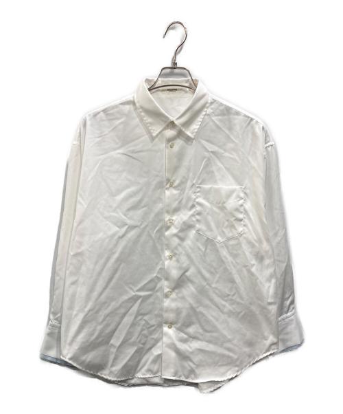 MACPHEE（マカフィー）MACPHEE (マカフィー) コットンブロード レギュラーカラーシャツ ホワイト サイズ:36の古着・服飾アイテム