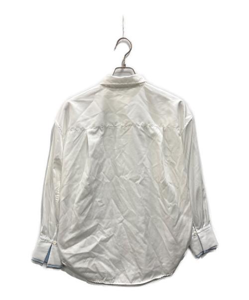 MACPHEE（マカフィー）MACPHEE (マカフィー) コットンブロード レギュラーカラーシャツ ホワイト サイズ:36の古着・服飾アイテム