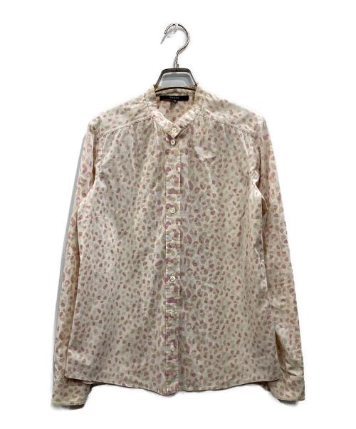 GUCCI（グッチ）GUCCI (グッチ) バンドカラーシャツ ベージュ サイズ:38の古着・服飾アイテム
