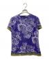 ETRO（エトロ）の古着「ペイズリーフラワーTシャツ」｜パープル