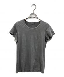 JIL SANDER（ジルサンダー）の古着「ミニロゴプリントTシャツ」｜グレー