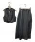 CLANE（クラネ）の古着「3WAY ZIP SET ONEPIECE」｜ブラック