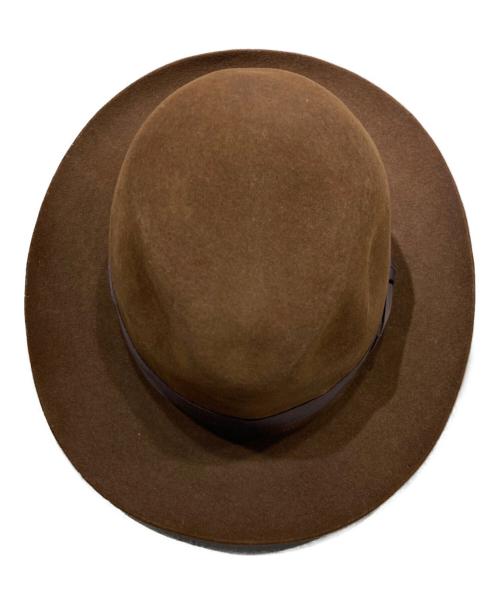 STETSON（ステットソン）STETSON (ステットソン) ハット ブラウン サイズ:7 1/4の古着・服飾アイテム