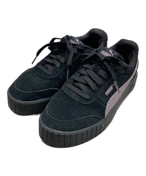 PUMA（プーマ）PUMA (プーマ) CARINA MIA（カリナミア） ブラック×ピンク サイズ:SIZE 24cmの古着・服飾アイテム