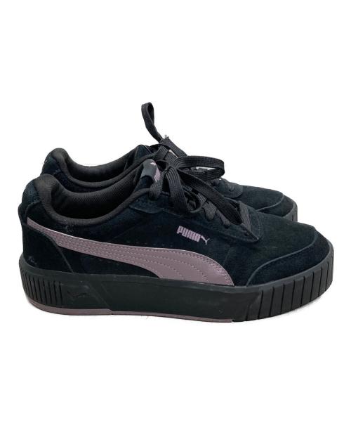 PUMA（プーマ）PUMA (プーマ) CARINA MIA（カリナミア） ブラック×ピンク サイズ:SIZE 24cmの古着・服飾アイテム