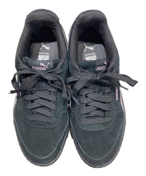 PUMA（プーマ）PUMA (プーマ) CARINA MIA（カリナミア） ブラック×ピンク サイズ:SIZE 24cmの古着・服飾アイテム