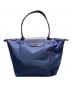 LONGCHAMP（ロンシャン）の古着「LE PLIAGE CLUB トートバッグ」｜ネイビー×レッド