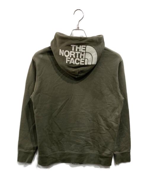 THE NORTH FACE（ザ ノース フェイス）THE NORTH FACE (ザ ノース フェイス) リアビュー フルジップ フーディ オリーブ サイズ:Lの古着・服飾アイテム