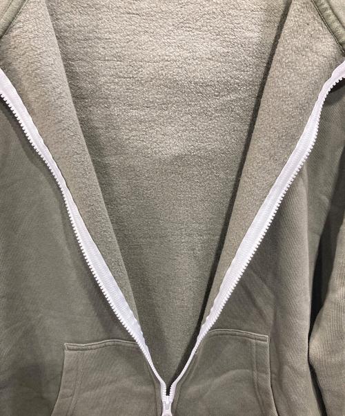 THE NORTH FACE（ザ ノース フェイス）THE NORTH FACE (ザ ノース フェイス) リアビュー フルジップ フーディ オリーブ サイズ:Lの古着・服飾アイテム