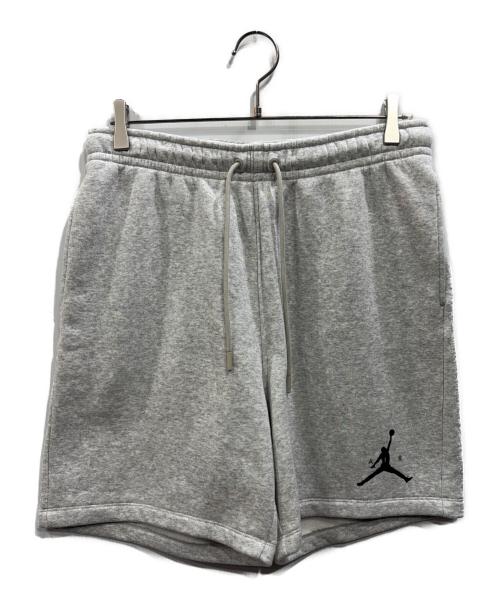 JORDAN（ジョーダン）JORDAN (ジョーダン) ジャンプマン フリースショートパンツ グレー サイズ:Mの古着・服飾アイテム