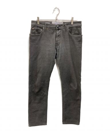 JACOB COHEN☆ストライプストレッチパンツ　33 中古・古着通販】JACOB COHEN (ヤコブコーエン) 688 ストレッチパンツ
