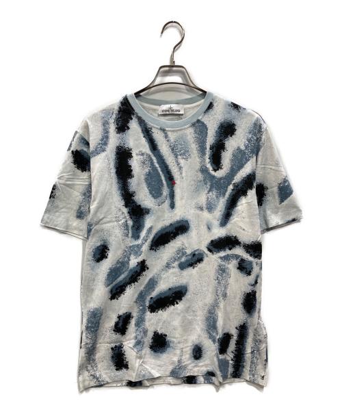 STONE ISLAND（ストーンアイランド）STONE ISLAND (ストーンアイランド) MARINA Tシャツ ブルー サイズ:Mの古着・服飾アイテム