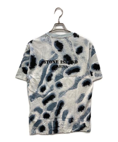 STONE ISLAND（ストーンアイランド）STONE ISLAND (ストーンアイランド) MARINA Tシャツ ブルー サイズ:Mの古着・服飾アイテム