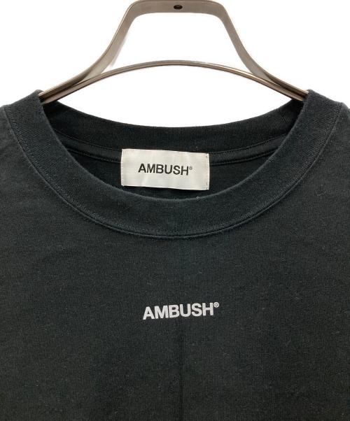 AMBUSH（アンブッシュ）AMBUSH (アンブッシュ) ロゴプリントTシャツ ブラック サイズ:2の古着・服飾アイテム