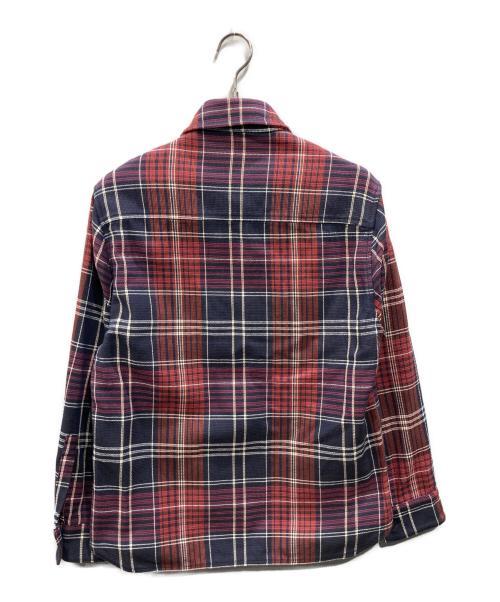 Peregrine（ペレグリン）PEREGRINE (ペレグリン) Blunt Overshirt レッド サイズ:Mの古着・服飾アイテム