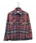 PEREGRINE（ペレグリン）の古着「Blunt Overshirt」｜レッド