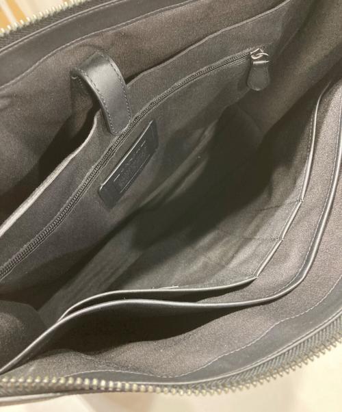 COACH（コーチ）COACH (コーチ) グラハム ジップ ブリーフ ブラックの古着・服飾アイテム