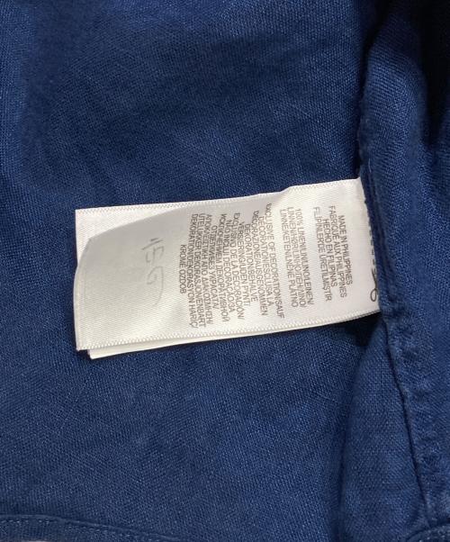 POLO RALPH LAUREN（ポロ・ラルフローレン）POLO RALPH LAUREN (ポロ・ラルフローレン) CLASSIC FIT リネンシャツ ネイビー サイズ:Sの古着・服飾アイテム