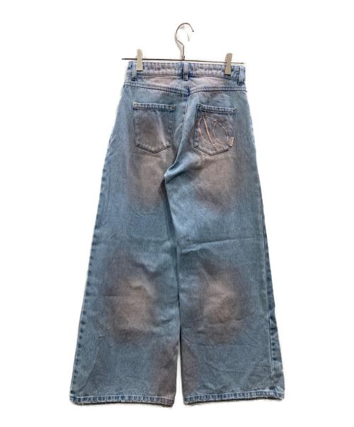 darich（ダーリッチ）Darich (ダーリッチ) ミッドライズデニムパンツ スカイブルー サイズ:Sの古着・服飾アイテム
