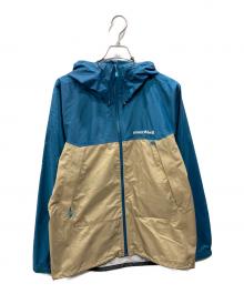 mont-bell（モンベル）の古着「サンダーパス ジャケット」｜ベージュ×ブルー