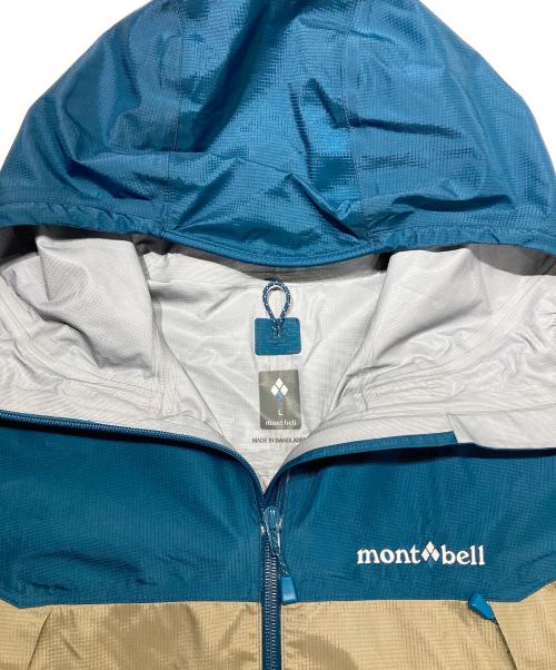 mont-bell（モンベル）mont-bell (モンベル) サンダーパス ジャケット ベージュ×ブルー サイズ:Lの古着・服飾アイテム