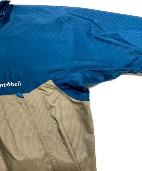 mont-bell（モンベル）mont-bell (モンベル) サンダーパス ジャケット ベージュ×ブルー サイズ:Lの古着・服飾アイテム