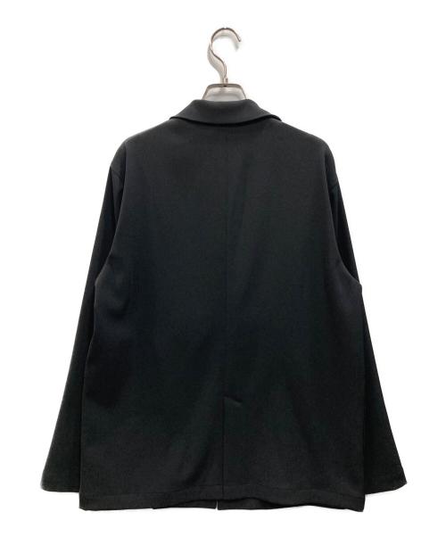 MARW UNITED ARROWS（マルゥ ユナイテッドアローズ）MARW UNITED ARROWS (マルゥ ユナイテッドアローズ) ツイル 1ボタン ジャケット ブラック サイズ:38 未使用品の古着・服飾アイテム