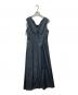 LANVIN en Bleu (ランバンオンブルー) 撥水タフタノースリーブワンピース ブラック サイズ:38 未使用品：10000円