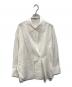 COMME CA（コムサ）の古着「シアーキュプラシルク シャツ」｜ホワイト