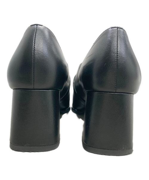 卑弥呼（ヒミコ）卑弥呼 (ヒミコ) ベルトモチーフパンプス ブラック サイズ:24.5cmの古着・服飾アイテム