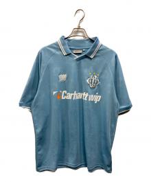 CarHartt（カーハート）の古着「S/S hartt’s football shirt（ショートスリーブ ハーツ フットボール シャツ）」｜ブルー