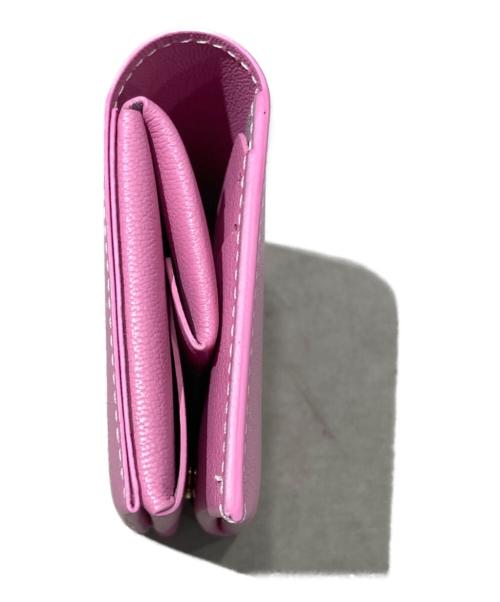 MOLINI（モリニ）MOLINI (モリニ) Bifold Compact Wallet ピンクの古着・服飾アイテム