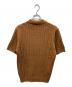 BEAMS PLUS (ビームスプラス) Knit Polo Cable（ニットポロケーブル） ブラウン サイズ:SIZE M：10000円