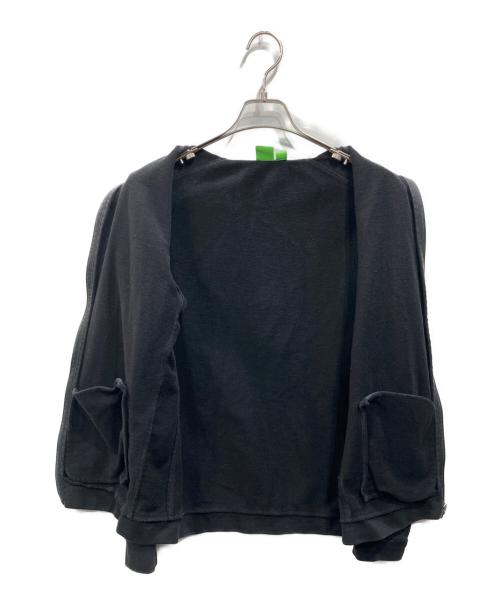 BOSS HUGO BOSS（ボス ヒューゴボス）BOSS HUGO BOSS (ボス ヒューゴボス) ジップブルゾン ブラック サイズ:SIZE Mの古着・服飾アイテム