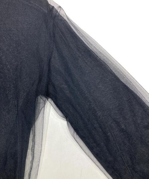 UNITED ARROWS（ユナイテッドアローズ）UNITED ARROWS (ユナイテッドアローズ) シアーニットプルオーバー ブラック サイズ:SIZE Freeの古着・服飾アイテム