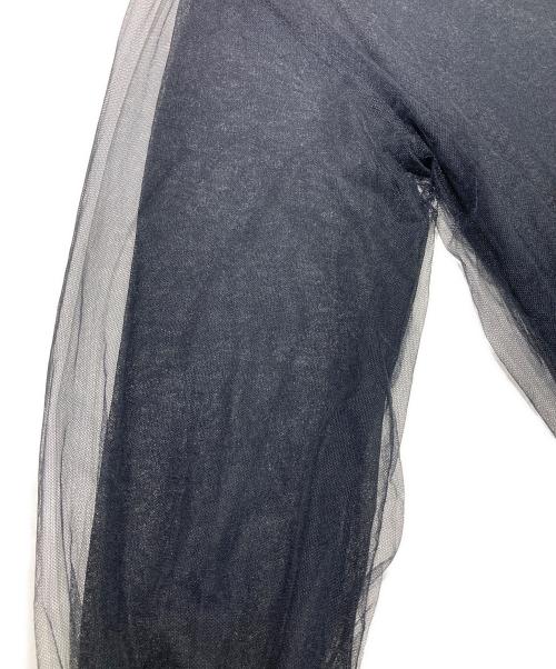 UNITED ARROWS（ユナイテッドアローズ）UNITED ARROWS (ユナイテッドアローズ) シアーニットプルオーバー ブラック サイズ:SIZE Freeの古着・服飾アイテム