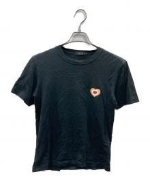 BURBERRY BLACK LABEL（バーバリーブラックレーベル）の古着「バックロゴプリントTシャツ」｜ブラック
