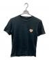BURBERRY BLACK LABEL（バーバリーブラックレーベル）の古着「バックロゴプリントTシャツ」｜ブラック
