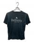 BURBERRY BLACK LABEL (バーバリーブラックレーベル) バックロゴプリントTシャツ ブラック サイズ:SIZE 2：4000円
