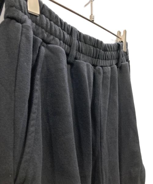 CLEL（クレイル）CLEL (クレイル) 3D Tuck Sweat Pants ブラック サイズ:L 未使用品の古着・服飾アイテム